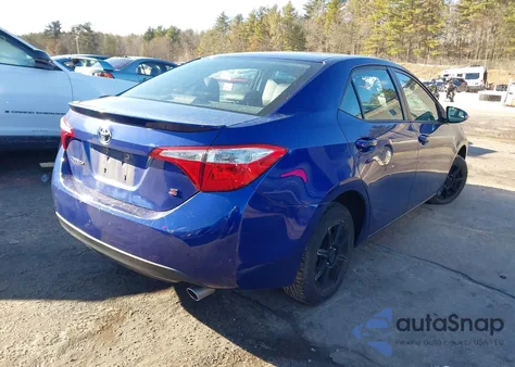 2014 Toyota Corolla S Plus из США, поврежденный, VIN 2T1BURHE5EC151155